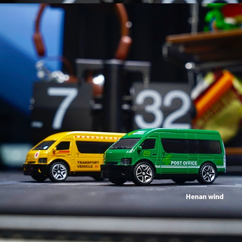 1:64 Mini Bluetooth Remote Control Car Van with Trailer (optional)