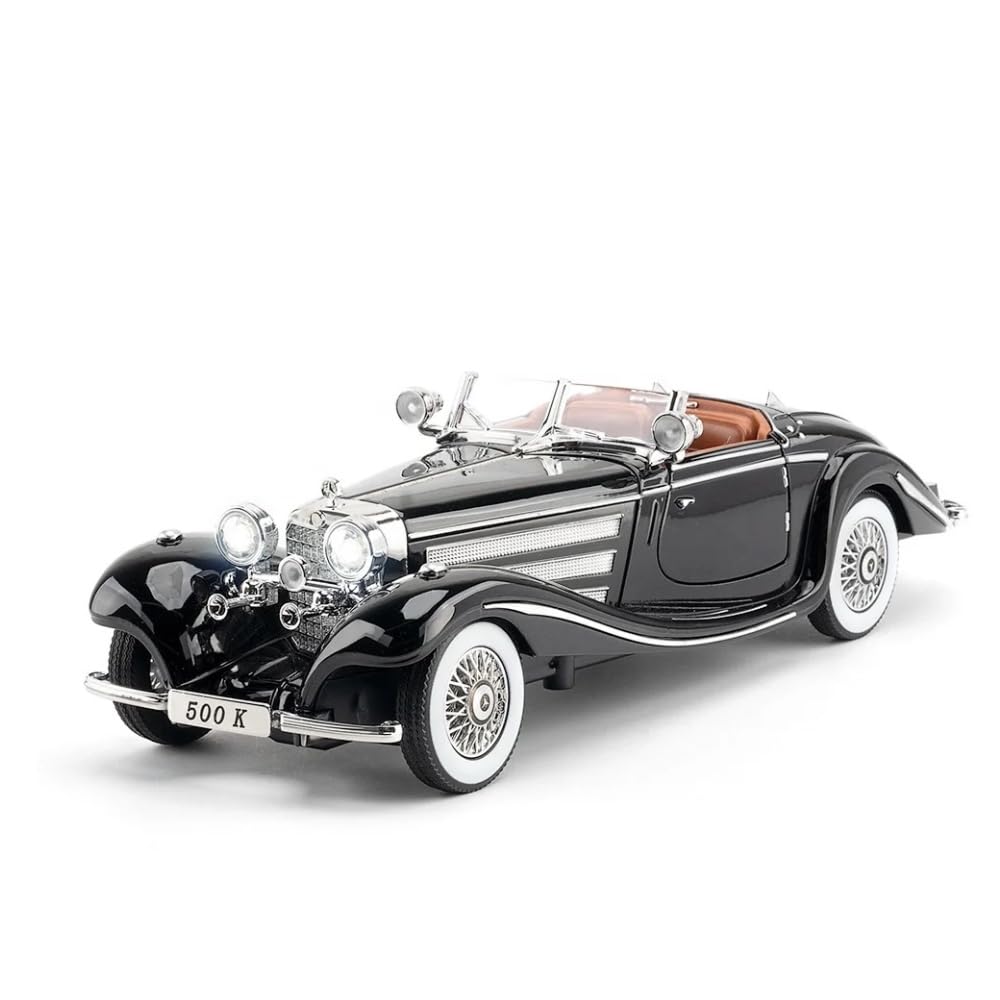 1:24 1936 Mercedes Benz 500K Roadster diecast scale model car collectible