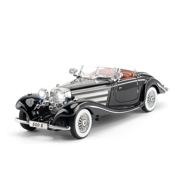 1:24 1936 Mercedes Benz 500K Roadster diecast scale model car collectible
