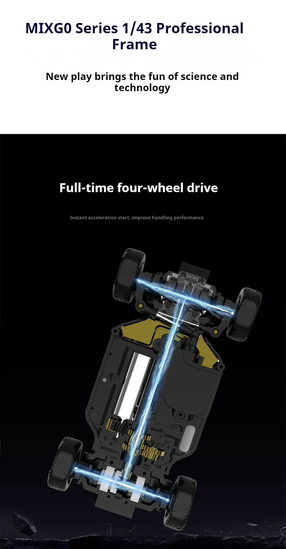 1/43 19km/h FVP First Person View Camera 4WD 2.4GHz Mini Remote Control Drift Car