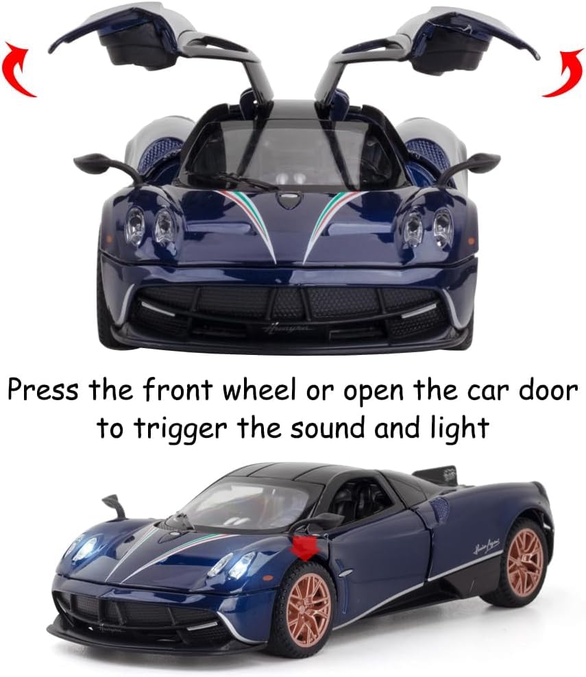 1:24 Pagani Huayra Scale Model Diecast Metal car