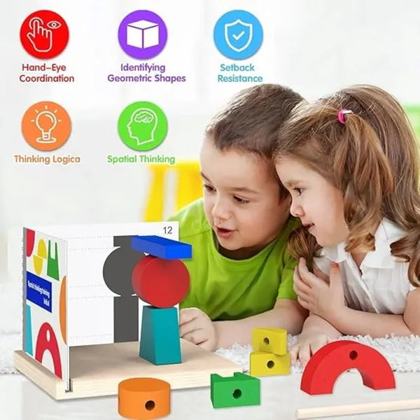 Wooden 3S Spatial Thinking Training Set