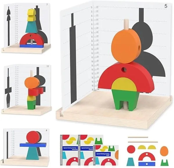 Wooden 3S Spatial Thinking Training Set