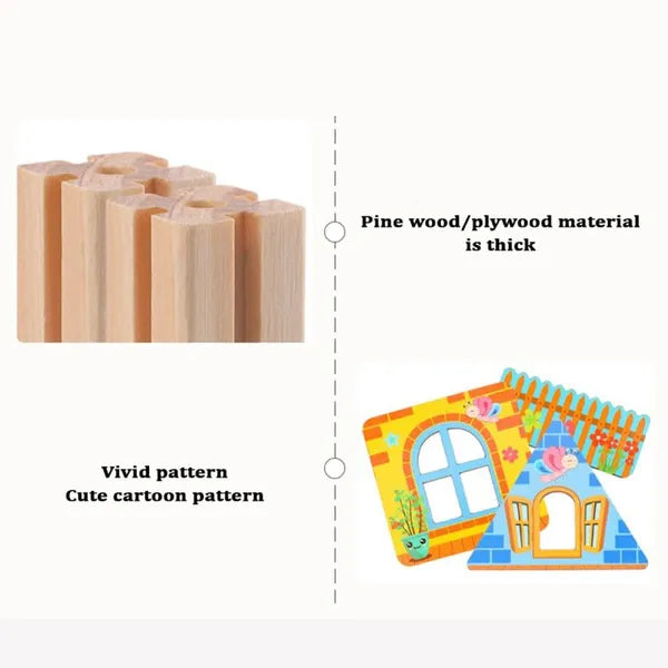 Wooden Master Of Architecture Building Blocks Toys