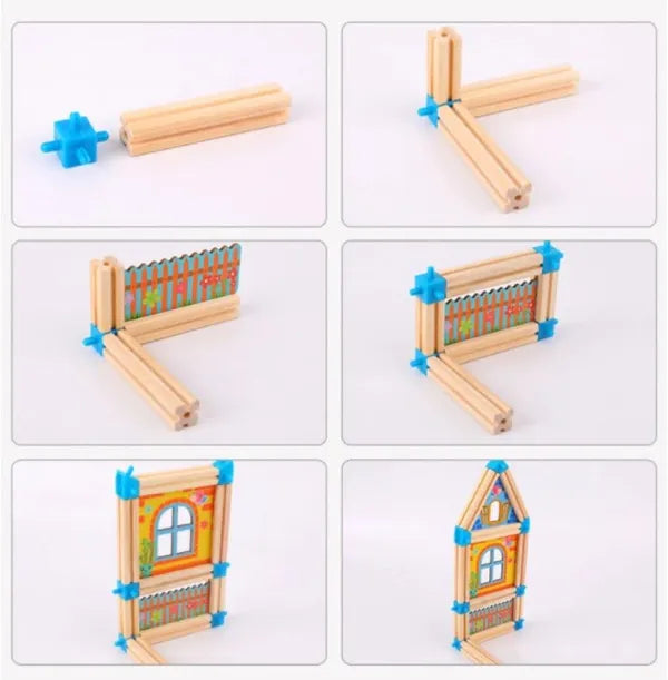 Wooden Master Of Architecture Building Blocks Toys