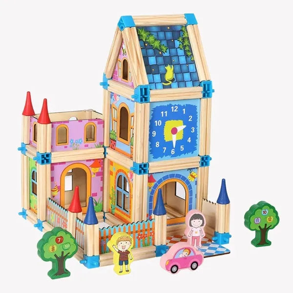 Wooden Master Of Architecture Building Blocks Toys