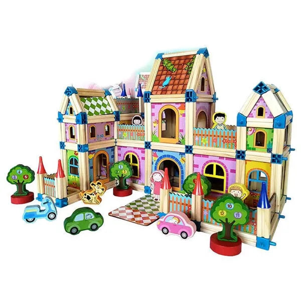 Wooden Master Of Architecture Building Blocks Toys