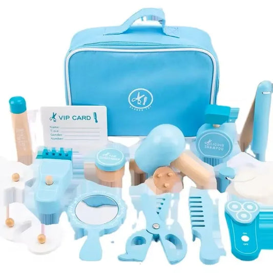 Blue Hairdresser Set