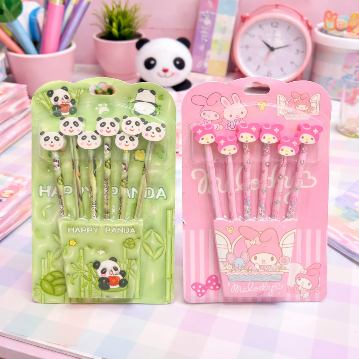 Cute Pencil Stationery Set