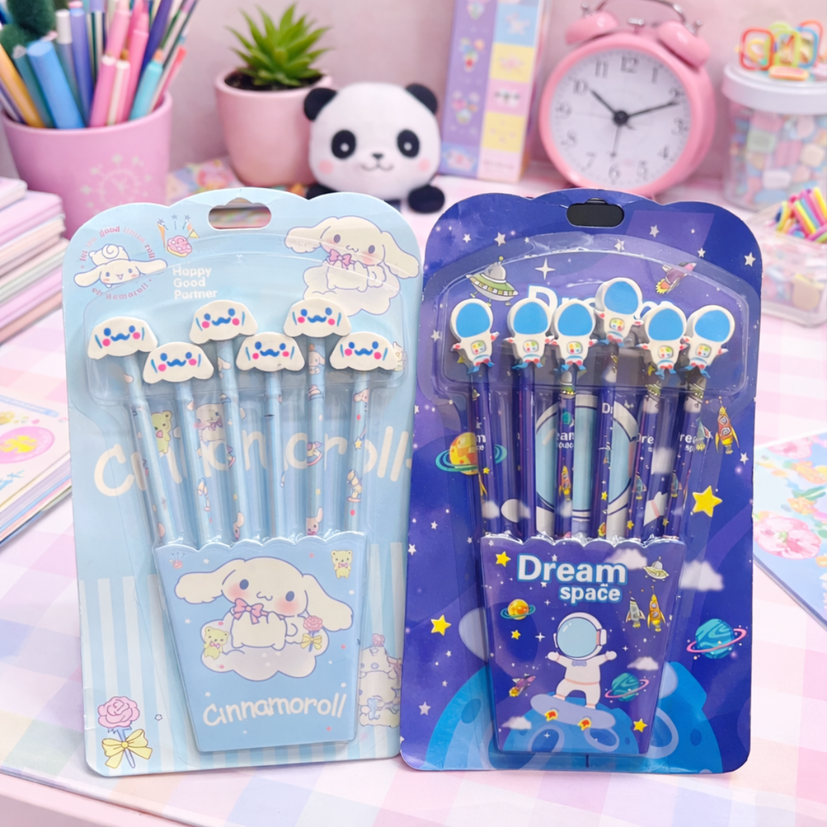 Cute Pencil Stationery Set