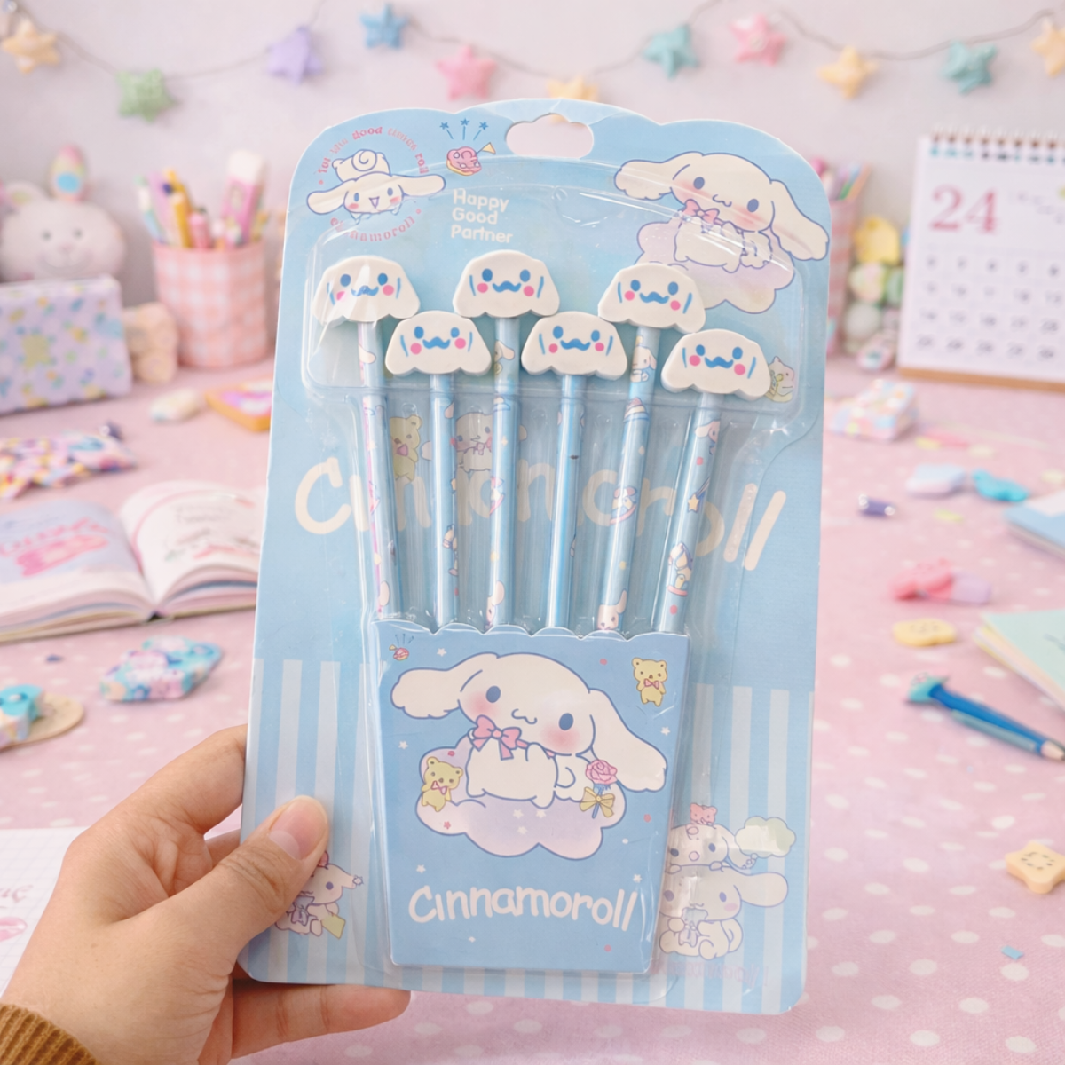 Cute Pencil Stationery Set