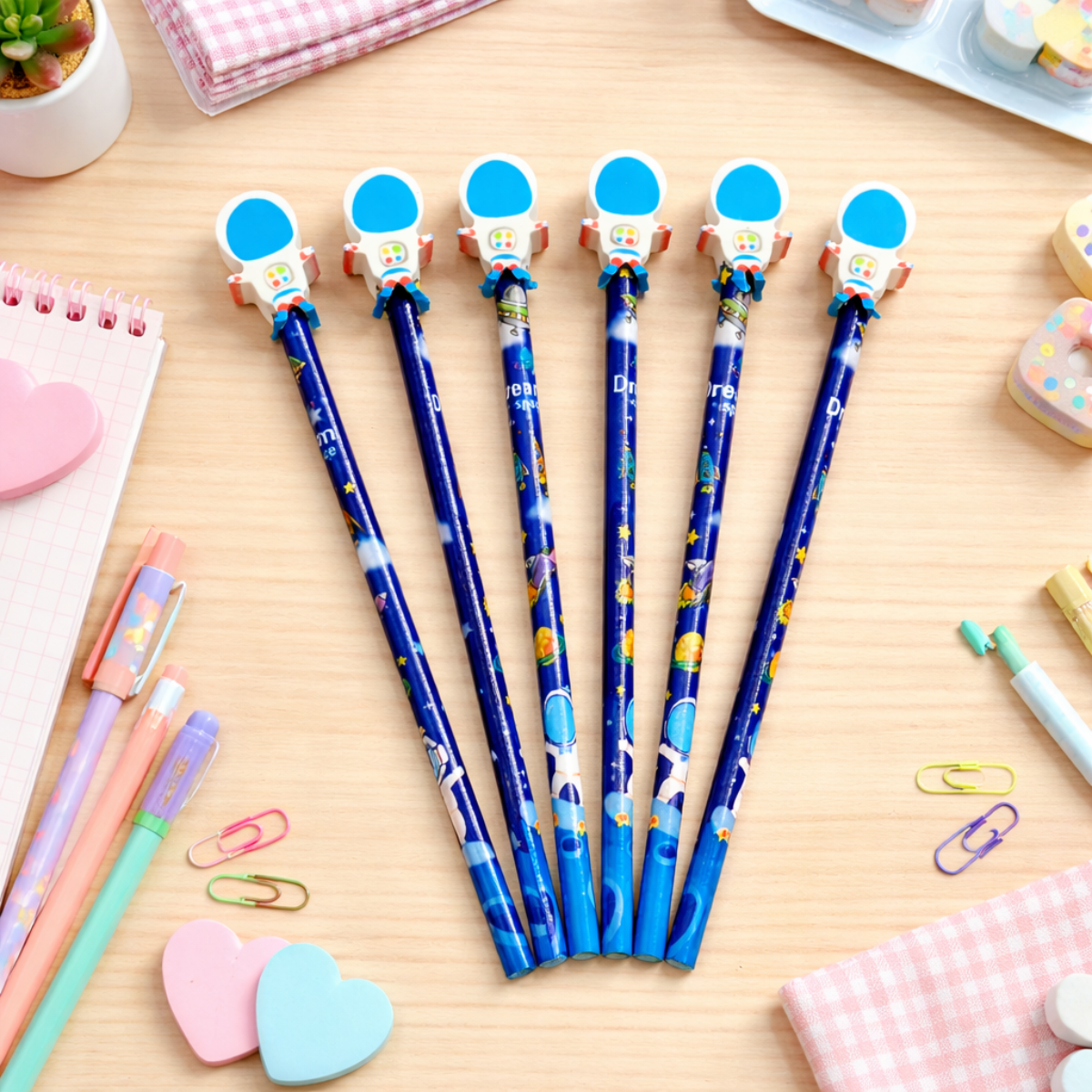 Cute Pencil Stationery Set