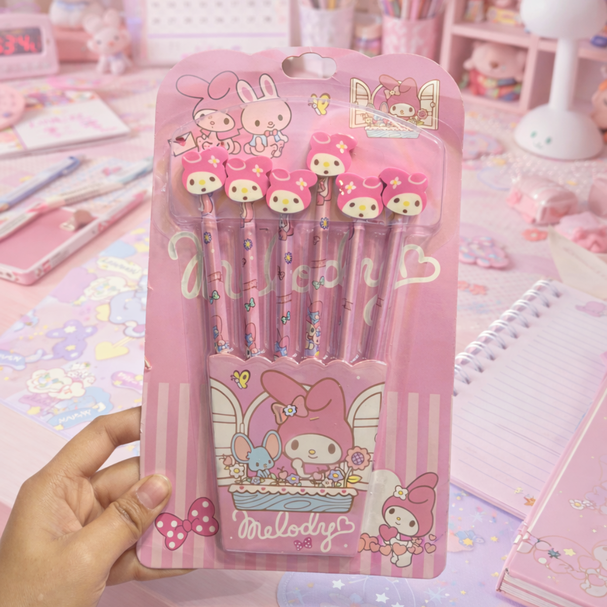 Cute Pencil Stationery Set