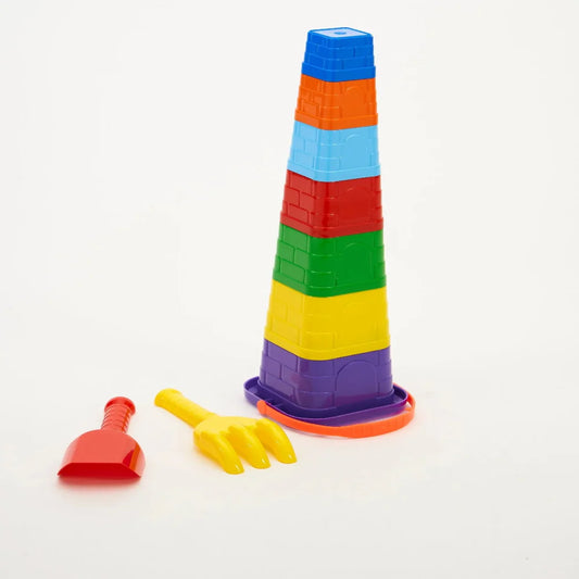 Girnar Sand Castle Tower -Multi Color