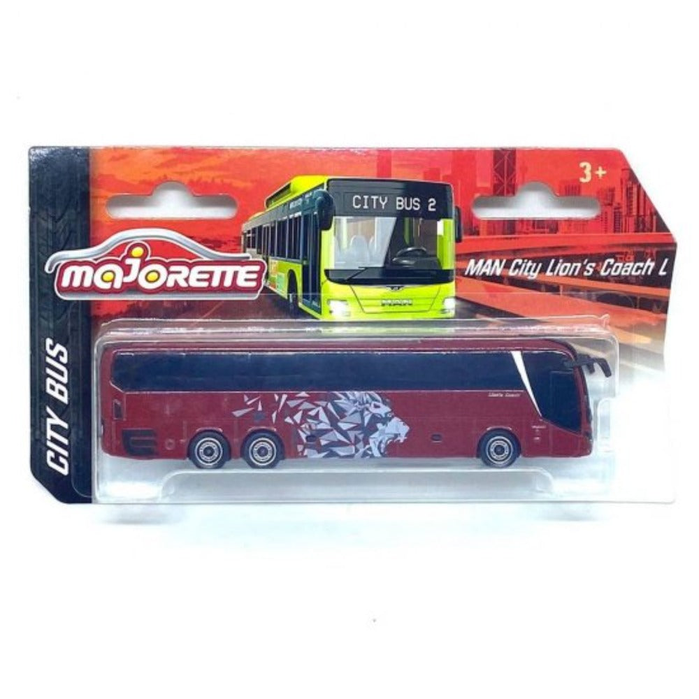 Majorette Man City Bus