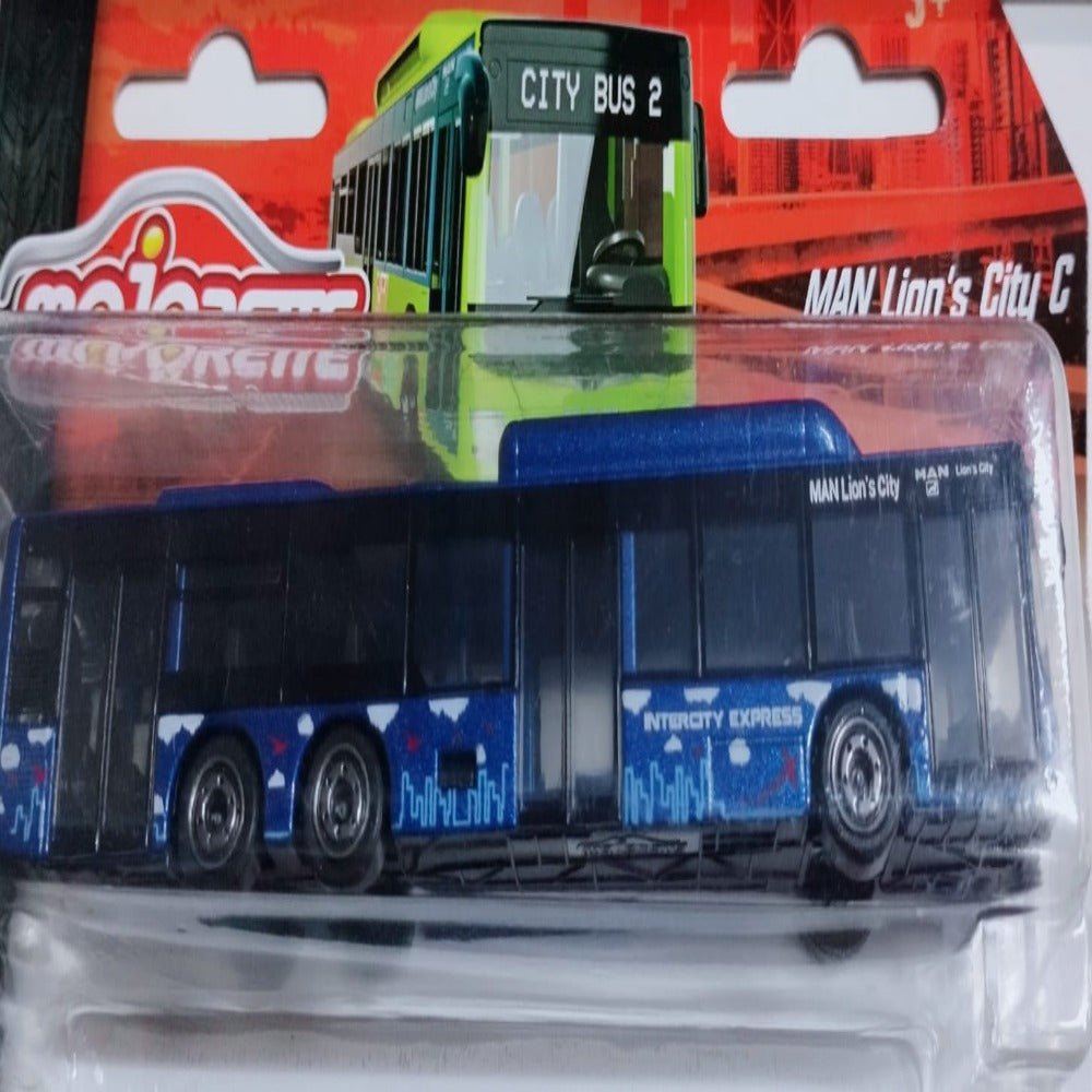 Majorette Man City Bus