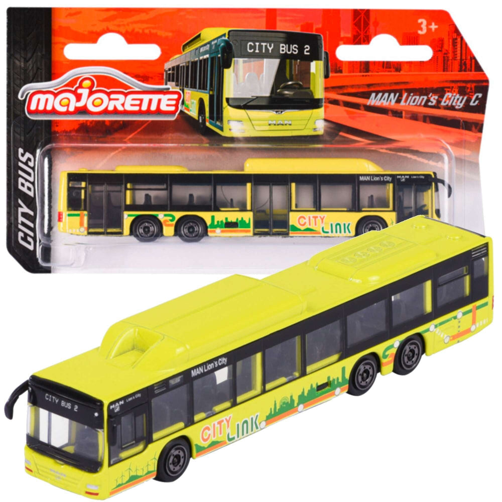 Majorette Man City Bus