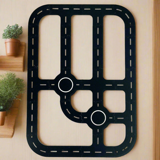 Open Ended Wooden Road Tracks