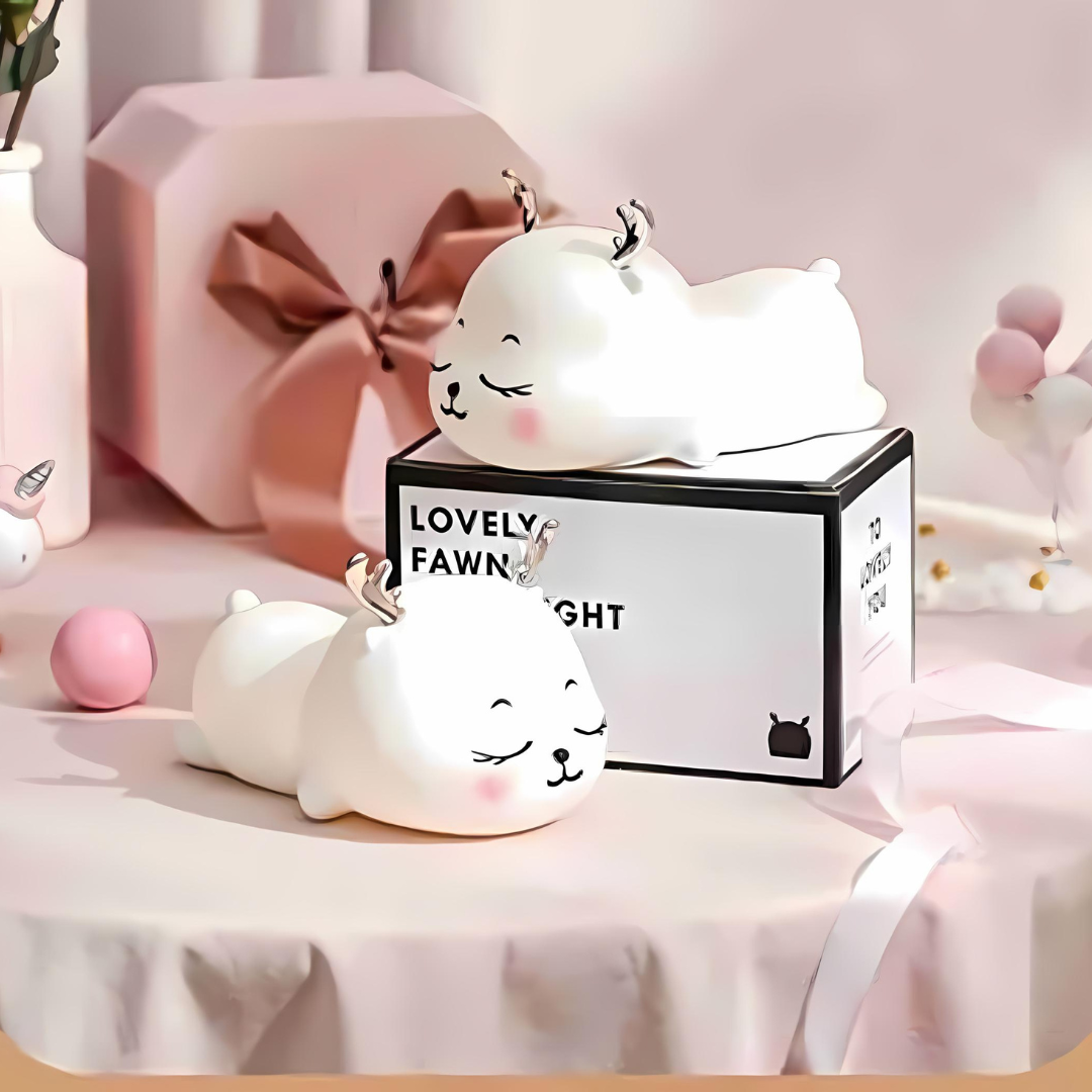 Sleeping Reindeer Silicone Night Light