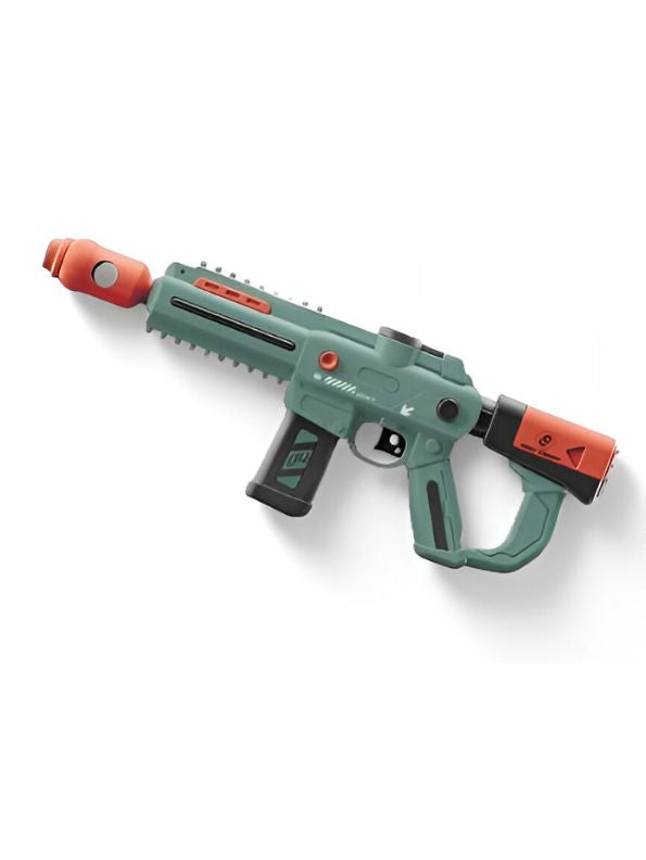 Green - Super Soaker Electric Water Gun – Outdoor Summer Toy for Kids & Adults | High-Pressure Shooting Range, Big Plastic Blaster - LMI14782.