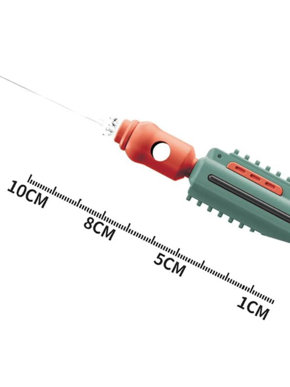 Green - Super Soaker Electric Water Gun – Outdoor Summer Toy for Kids & Adults | High-Pressure Shooting Range, Big Plastic Blaster - LMI14782.