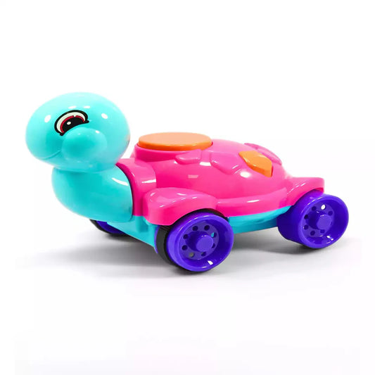 United Agencies Push N Go Tortoise -Multi Color