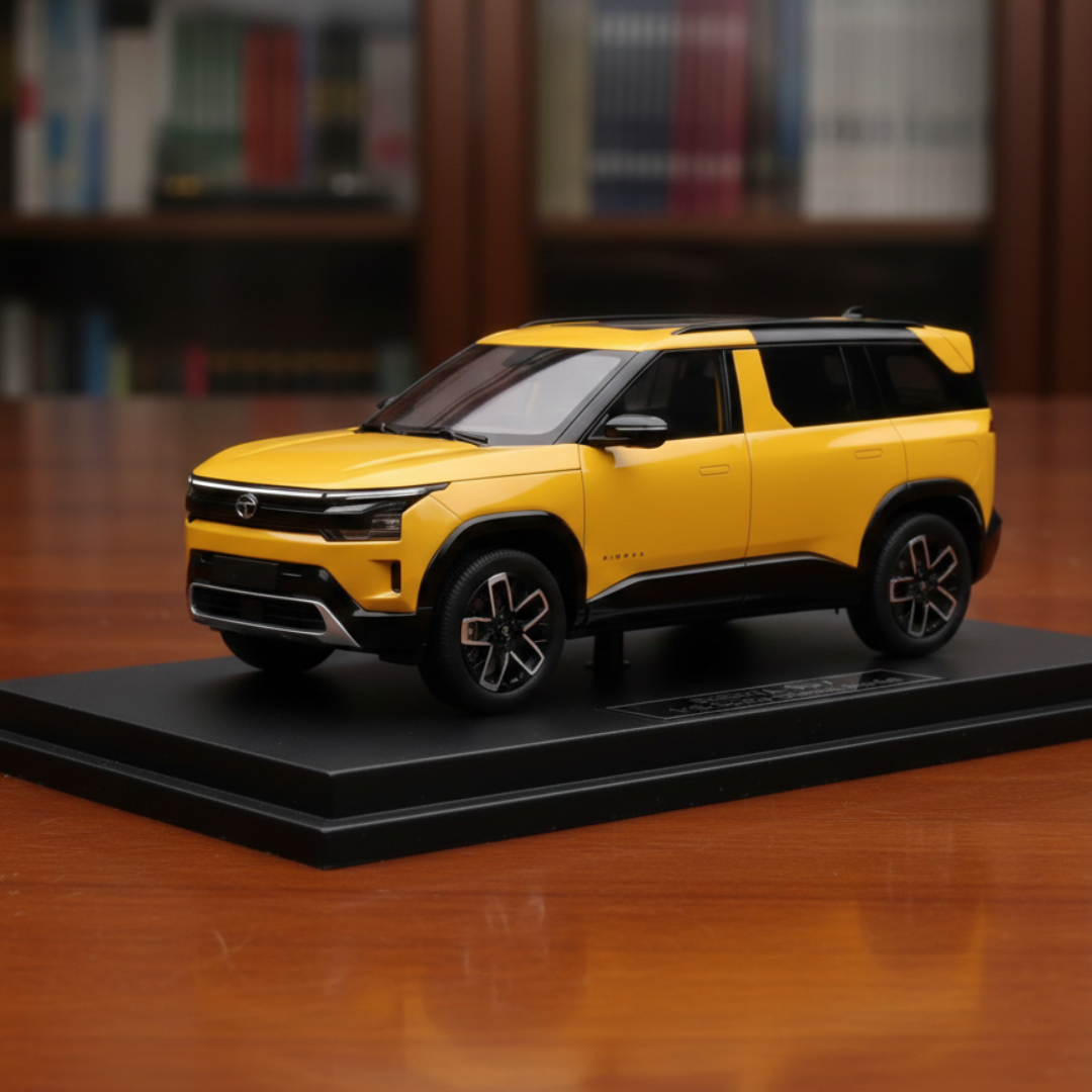TATA Sierra 1/18 Scale Diecast Model Car Toy With Multi Functions