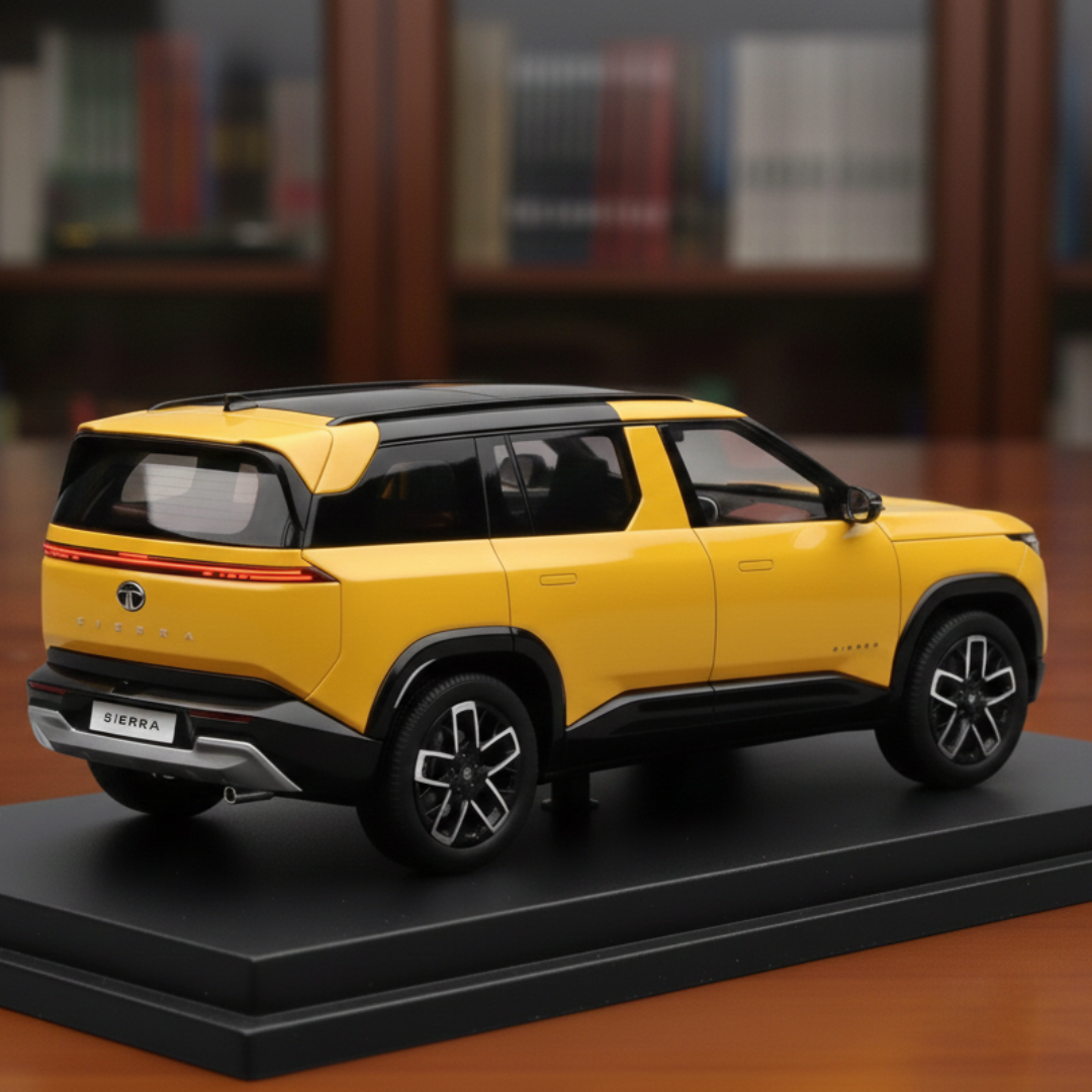 TATA Sierra 1/18 Scale Diecast Model Car Toy With Multi Functions