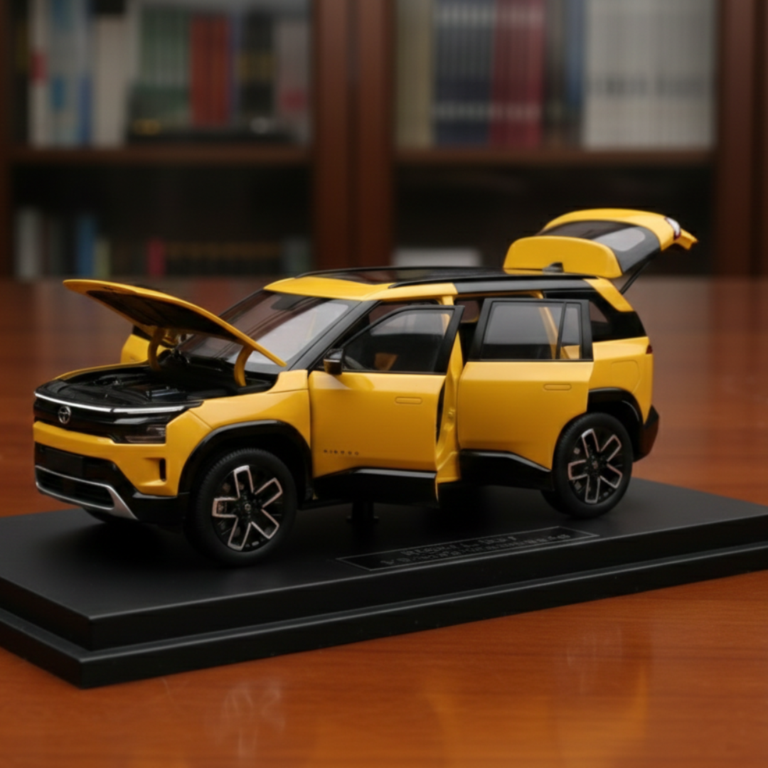TATA Sierra 1/18 Scale Diecast Model Car Toy With Multi Functions