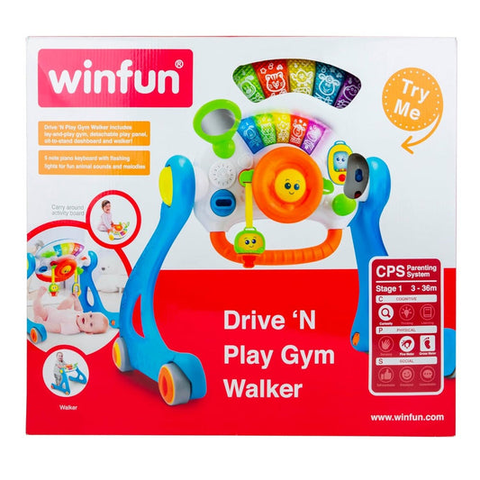Drive 'N Play Gym Walker