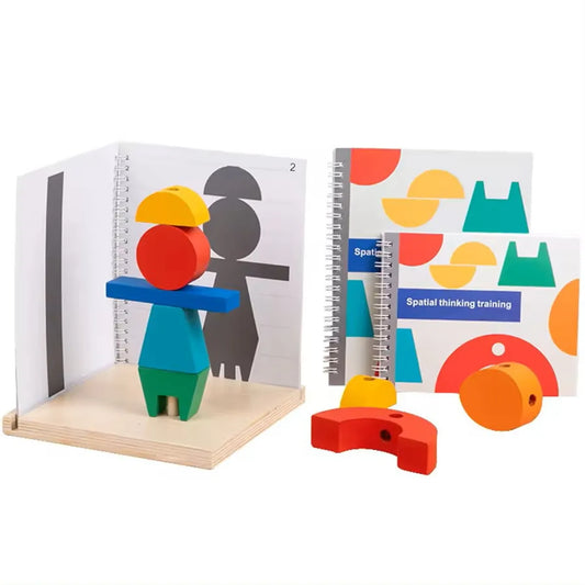 Wooden 3S Spatial Thinking Training Set