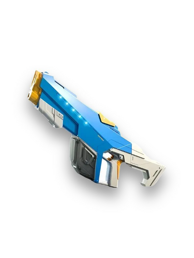 Blue - SplashMaster X1 - High Power Automatic Water Gun Suction Electric Squirt Gun - Light-Up Blaster for Adults & Kids LMI14351