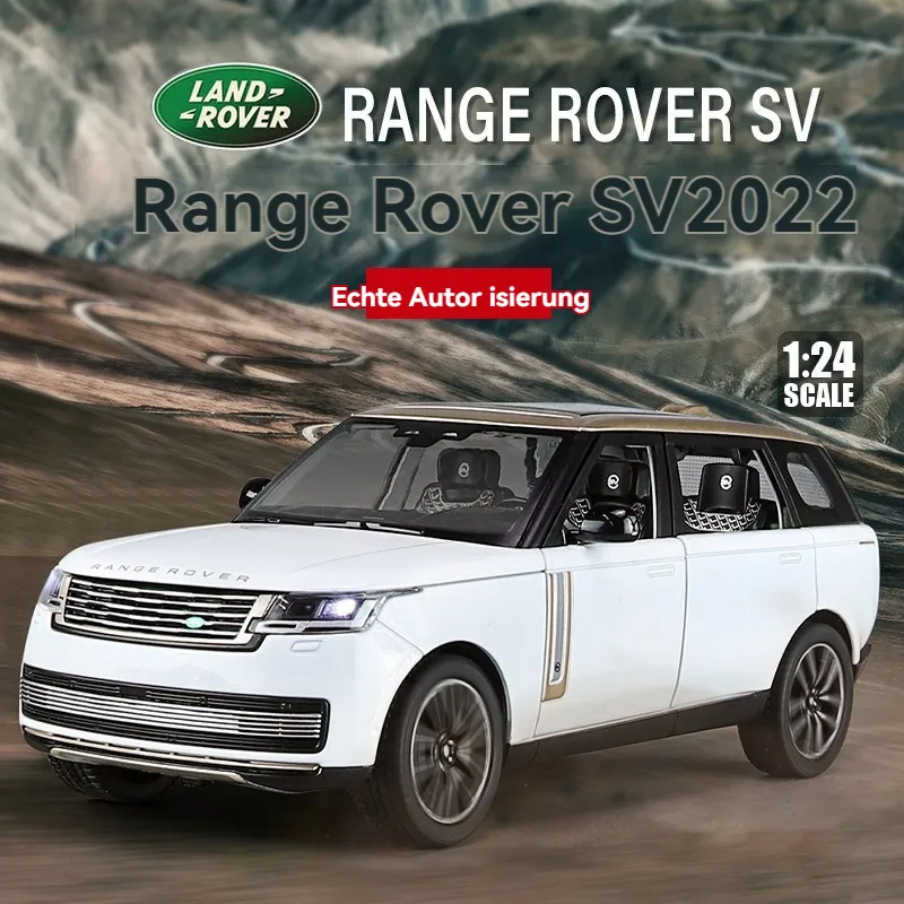 Range Rover Autobiography SV Metal Diecast Car 1:24 (20x8 cm)